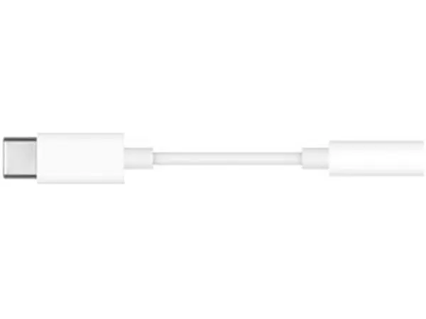 Een Apple USB-C naar 3.5 mm jack adapter, wit koop je bij ShopXPress