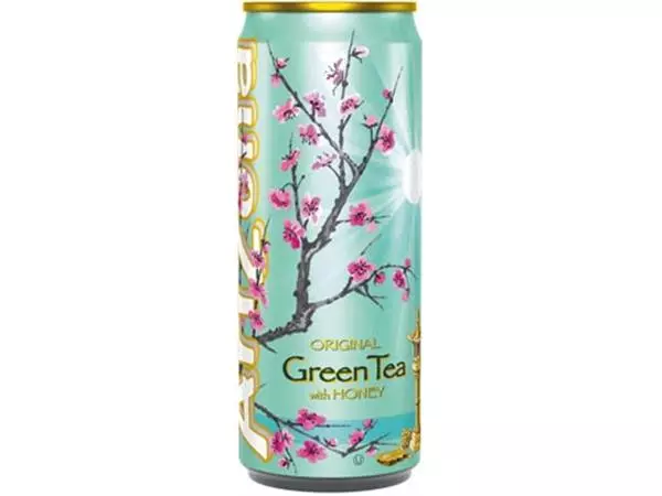 Een Arizona ijsthee Green Tea, blik van 33 cl, pak van 12 koop je bij ShopXPress