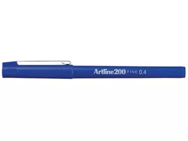 Een Artline 200 fineliner, blauw koop je bij ShopXPress