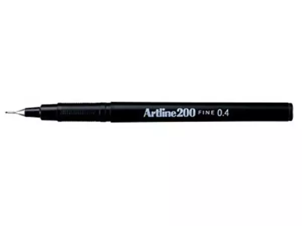 Een Artline 200 fineliner, zwart koop je bij ShopXPress