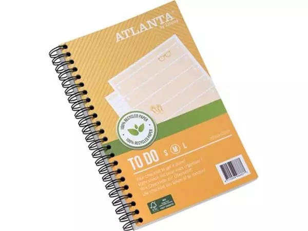Een Atlanta by Jalema notitieboekje To Do 'Summer' ft 125 x 195 mm, 200 bladzijden, pak van 2 stuks koop je bij ShopXPress