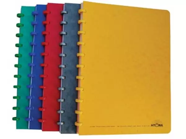 Een Atoma Classic schrift, ft A5, 100 bladzijden, geruit 5 mm, geassorteerde kleuren koop je bij ShopXPress