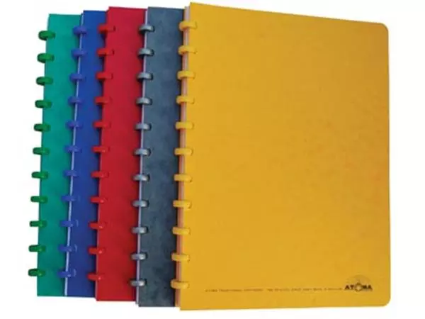 Een Atoma Classic schrift, ft A5, 144 bladzijden, geruit 5 mm, geassorteerde kleuren koop je bij ShopXPress