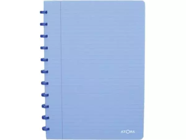 Een Atoma Trendy schrift, ft A4, 144 bladzijden, gelijnd, transparant blauw koop je bij ShopXPress