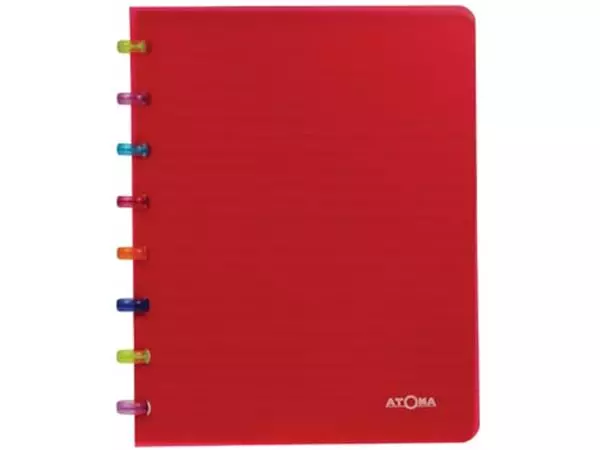 Een Atoma Tutti Frutti schrift, ft A5, 144 bladzijden, gelijnd, geassorteerde kleuren koop je bij ShopXPress