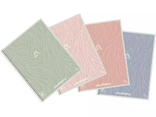 Een Aurora Writing 80 Design spiraalschrift, ft A5, 120 bladzijden, gelijnd koop je bij ShopXPress