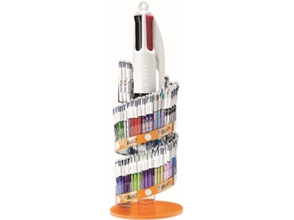 Buy your BIC Colours Family 4-kleurenbalpen, geassorteerde kleuren, display van 204 stuks at Supplierz BV