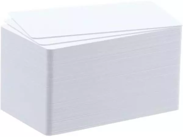 Een Badgy 100 blanco kaarten van papier, 0,76 mm, voor Badgy100 of Badgy200 koop je bij ShopXPress