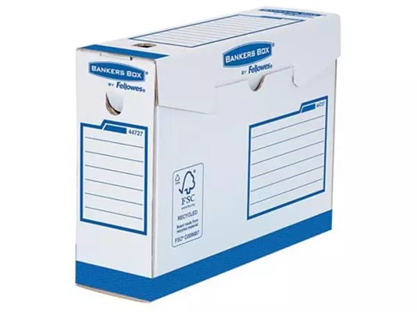 Een Bankers Box Basic archiefdoos Heavy Duty, ft A4+, rug van 10 cm koop je bij ShopXPress