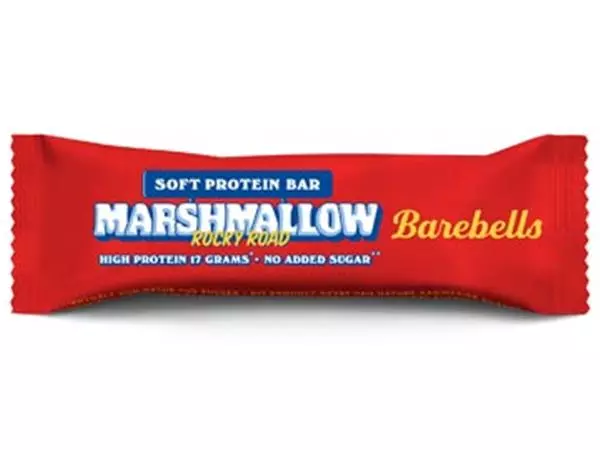Een Barebells Soft Marshmallow Rocky Road, reep van 55 g, pak van 12 stuks koop je bij ShopXPress