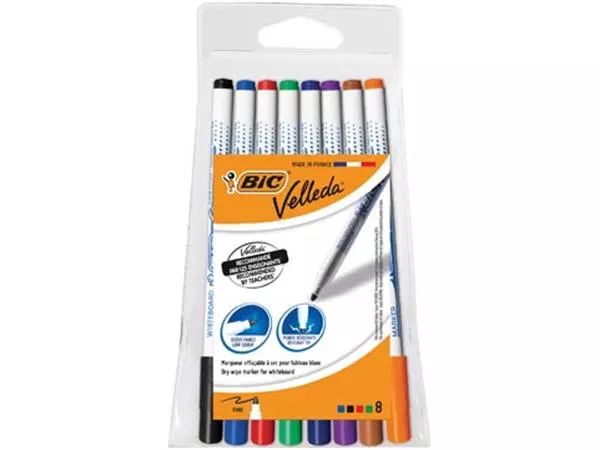 Een Bic whiteboardmarker 1721 pak van 8 stuks koop je bij ShopXPress