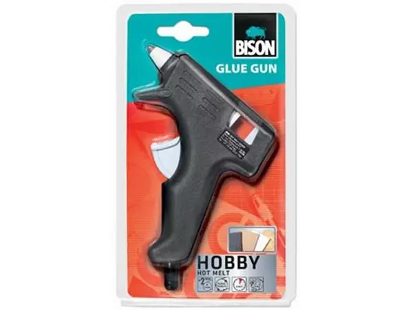 Een Bison lijmpistool Hobby, op blister koop je bij ShopXPress