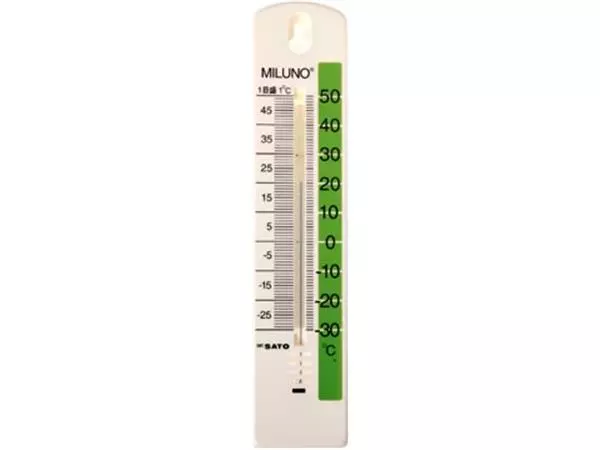 Een Bouhon buitenthermometer 20 cm, wit koop je bij ShopXPress