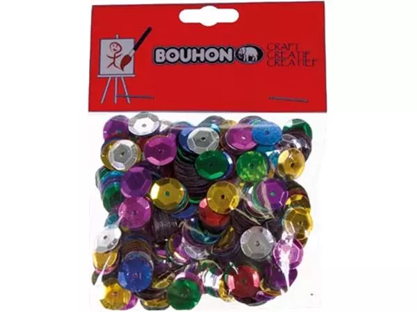 Een Bouhon confetti kuipje, assorti, blister van 20 g koop je bij ShopXPress