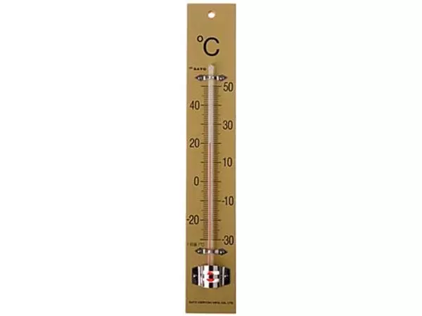 Een Bouhon thermometer 25 x 4 cm, hout koop je bij ShopXPress