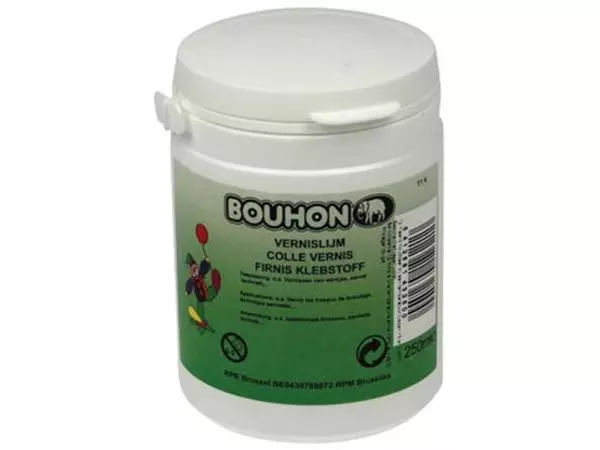 Een Bouhon vernislijm flacon van 250 ml koop je bij ShopXPress