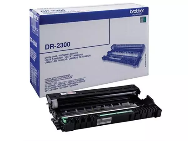 Een Brother drum, 12.000 pagina's, OEM DR-2300, zwart koop je bij ShopXPress