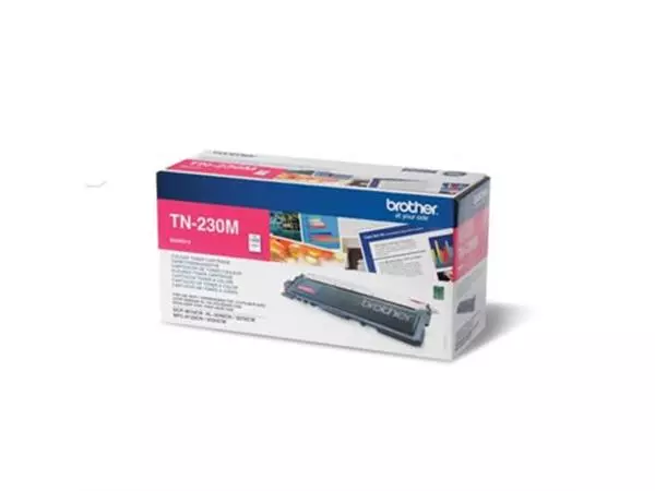 Een Brother toner, 1.400 pagina's, OEM TN230M, magenta koop je bij ShopXPress