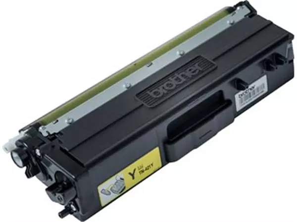 Een Brother toner, 1.800 pagina's, OEM TN-421Y, geel koop je bij ShopXPress