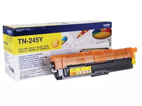 Een Brother toner, 2.200 pagina's, OEM TN-245Y, geel koop je bij ShopXPress