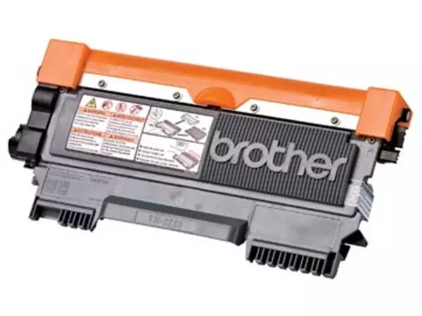 Een Brother toner, 2.600 pagina's, OEM TN-2220, zwart koop je bij ShopXPress