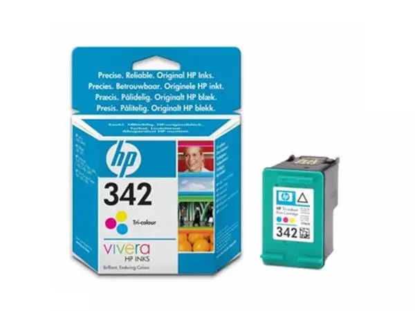 Een HP inktcartridge 342, 175 pagina's, OEM C9361EE, 3 kleuren koop je bij ShopXPress
