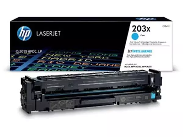 Vous pouvez acheter un HP toner 203X, 2.500 pages, OEM CF541X, cyan chez Supplierz BV