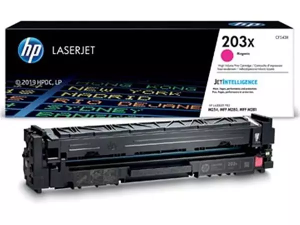 Sie können einen HP toner 203X, 2.500 pagina's, OEM CF543X, magenta bei Supplierz BV kaufen