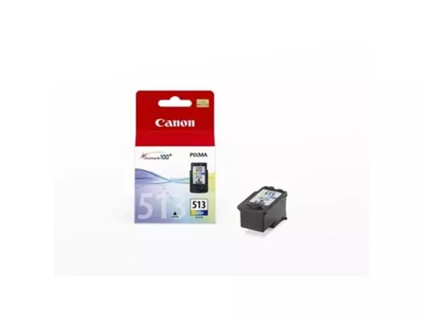 Een Canon inktcartridge CL-513, 349 pagina's, OEM 2971B001, 3 kleuren koop je bij ShopXPress