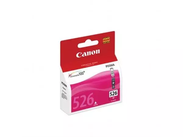 Een Canon inktcartridge CLI-526M, 520 pagina's, OEM 4542B001, magenta koop je bij ShopXPress