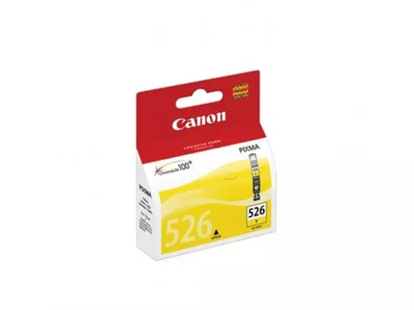 Een Canon inktcartridge CLI-526Y, 450 pagina's, OEM 4543B001, geel koop je bij ShopXPress