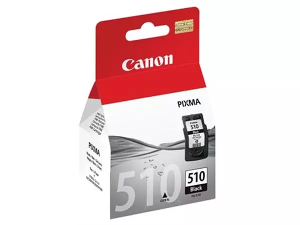 Een Canon inktcartridge PG-510, 220 pagina's, OEM 2970B001, zwart koop je bij ShopXPress