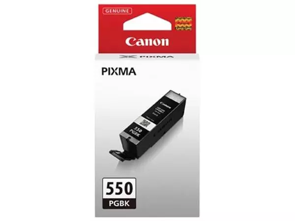 Een Canon inktcartridge PGI-550PGBK, 300 pagina's, OEM 6496B001, zwart koop je bij ShopXPress