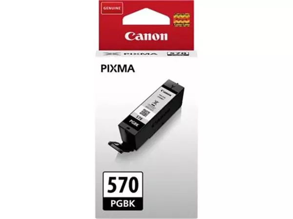 Een Canon inktcartridge PGI-570PGBK, 300 pagina's, OEM 0372C001, zwart koop je bij ShopXPress