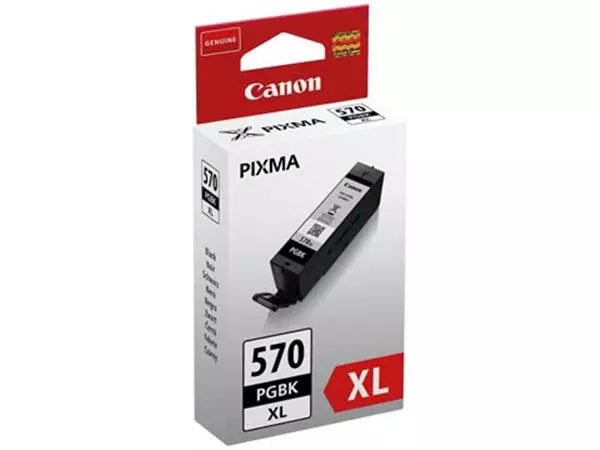 Een Canon inktcartridge PGI-570PGBK XL, 500 pagina's, OEM 0318C001, zwart koop je bij ShopXPress