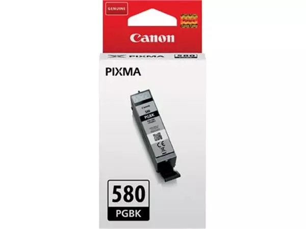 Een Canon inktcartridge PGI-580 PGBK, 200pagina's, OEM 2078C001, zwart koop je bij ShopXPress