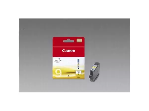 Een Canon inktcartridge PGI-9Y, 930 pagina's, OEM 1037B001, geel koop je bij ShopXPress