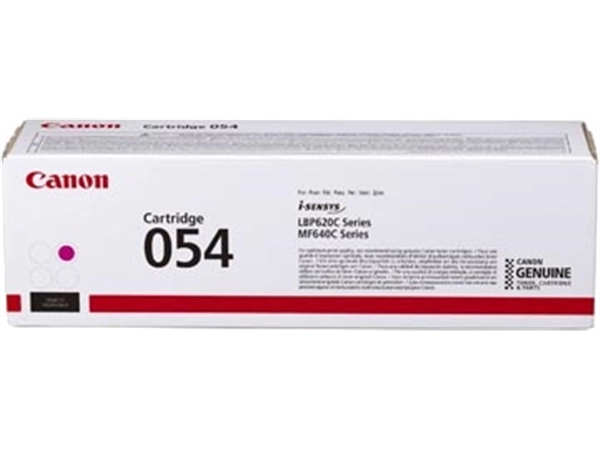 Een Canon toner 054, 1.200 pagina's, OEM 3022C002, magenta koop je bij ShopXPress