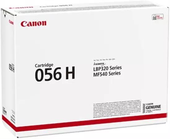 Een Canon toner 056H, 21.000 pagina's, OEM 3008C002, zwart koop je bij ShopXPress