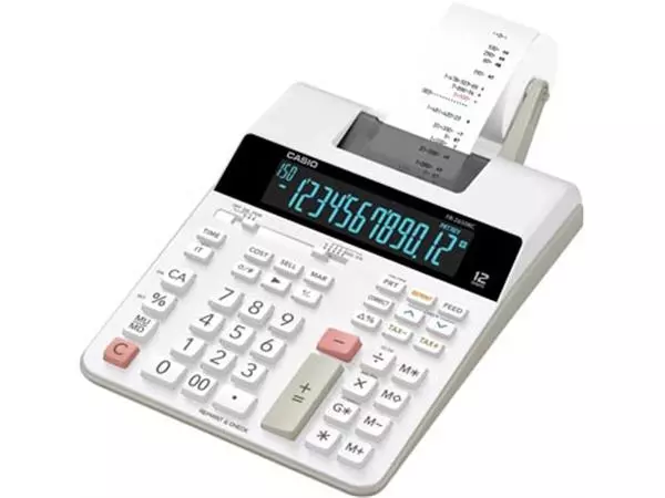 Een Casio bureaurekenmachine FR-2650RC koop je bij ShopXPress