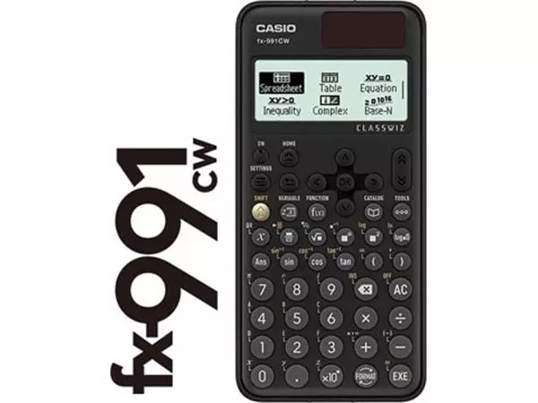 Een Casio wetenschappelijke rekenmachine FX-991CW koop je bij ShopXPress