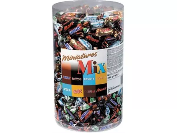 Een Celebrations Mixed Miniatures, tube van 3 kg (296 stuks) koop je bij ShopXPress