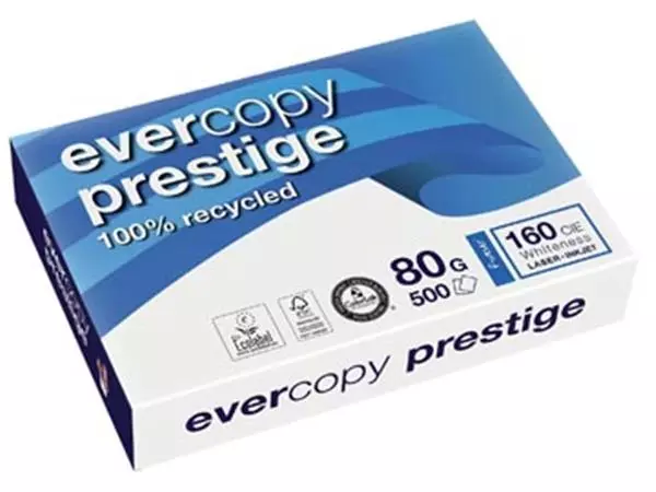 Een Clairefontaine Evercopy kopieerpapier Prestige ft A4, 80 g, pak van 500 vel koop je bij ShopXPress