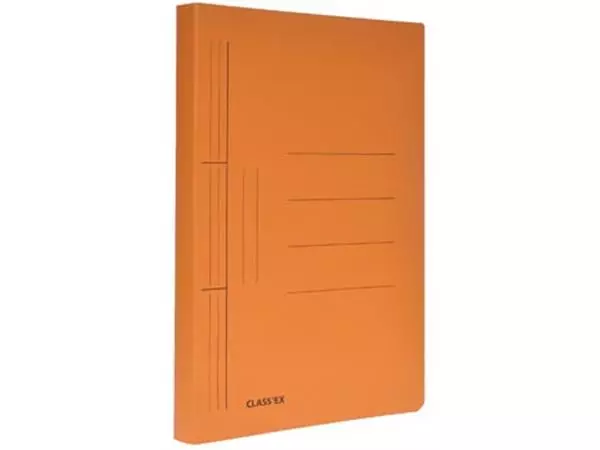 Een Class'ex hechtmap, ft 25 x 32 cm (voor ft A4), oranje koop je bij ShopXPress