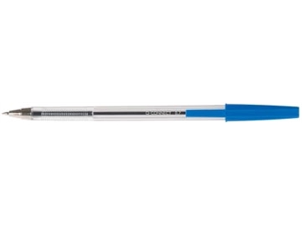 Sie können einen Q-CONNECT balpen, met dop, 0,7 mm, medium punt, blauw, doos van 50 stuks bei Supplierz BV kaufen