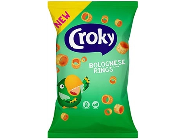 Een Croky rings bolognese, zakje van 75 g koop je bij ShopXPress