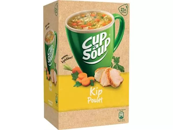 Een Cup-a-Soup kip, pak van 21 zakjes koop je bij ShopXPress