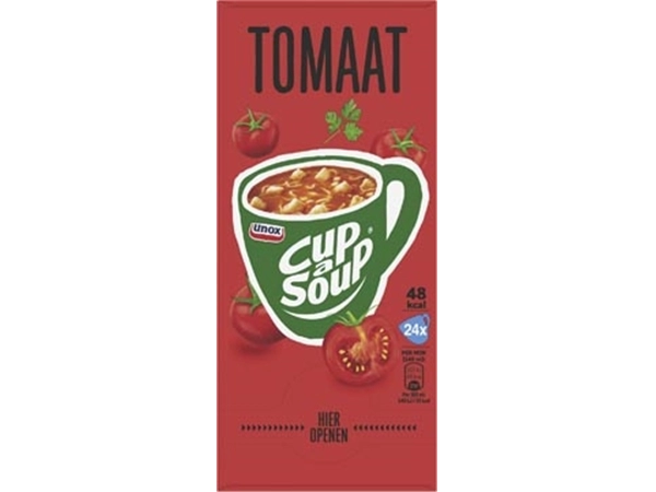 Een Cup-a-Soup tomaat, pak van 24 zakjes koop je bij ShopXPress