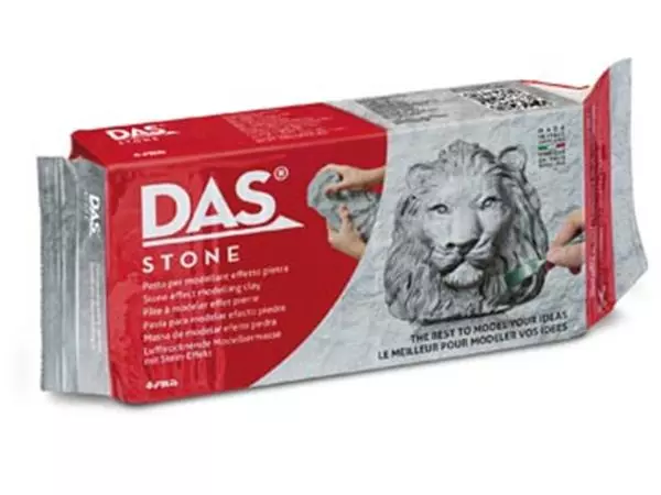 Een DAS boetseerpasta stone, pak van 1 kg koop je bij ShopXPress