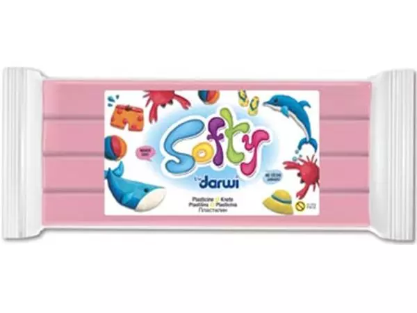 Een Darwi boetseerpasta Softy roze koop je bij ShopXPress